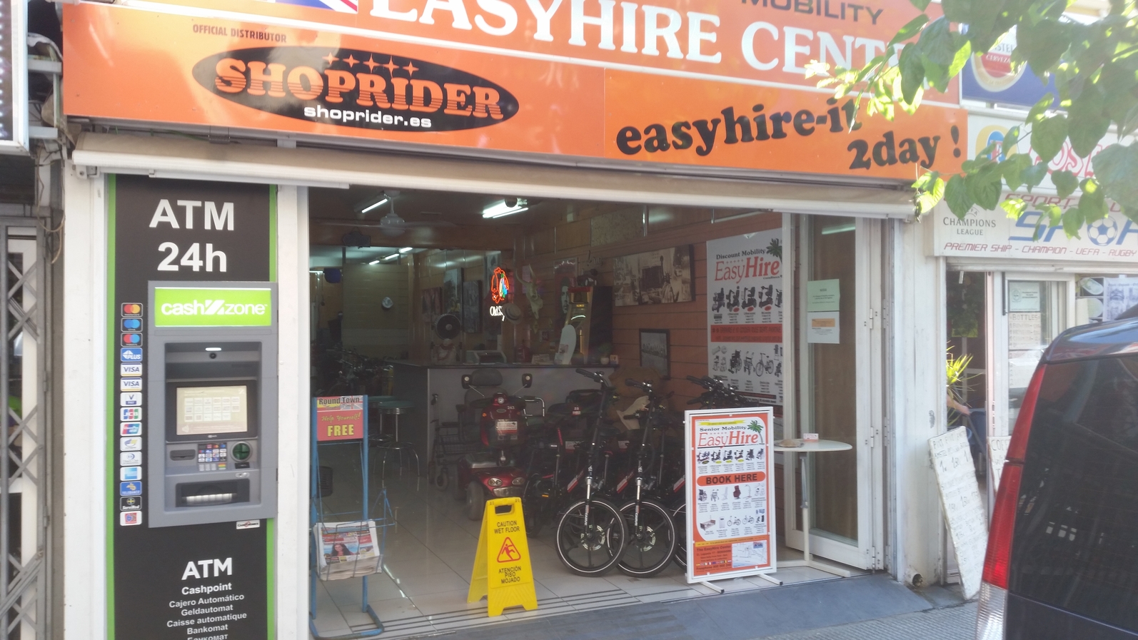 EasyHire Shops in Benidorm