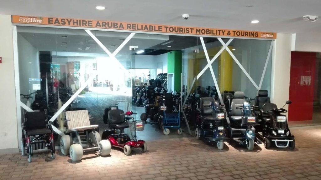 EasyHire Aruba mobility shop