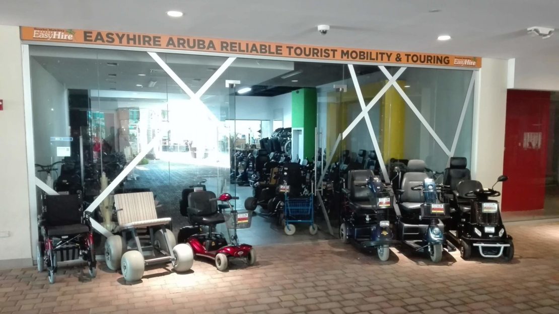 Mobility Scooter Rentals Aruba EasyHire Wheelchair Rental